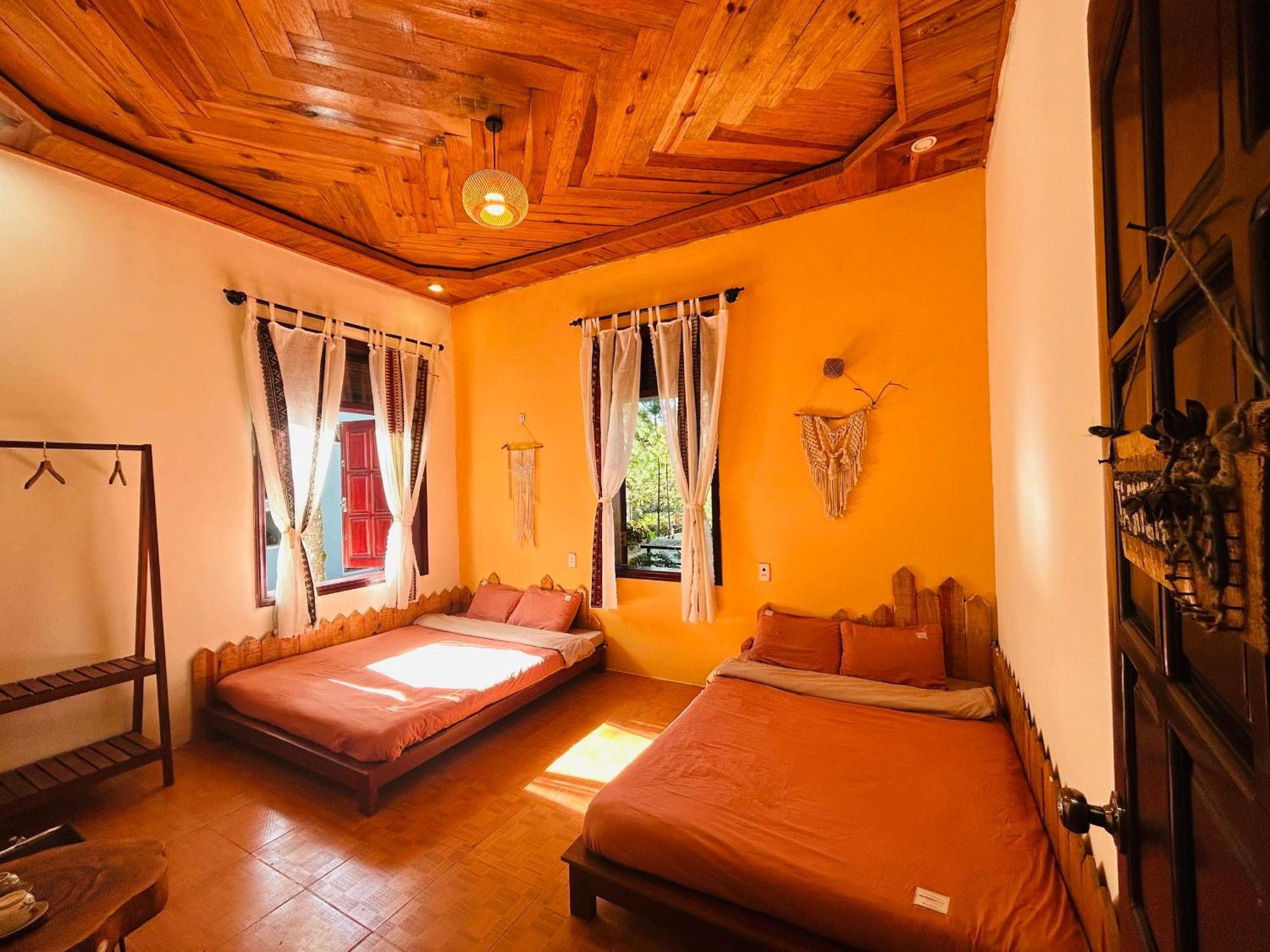 Chino Homestay Mang Den - Villa Tai Mang Den Kon Tum Eksteriør billede