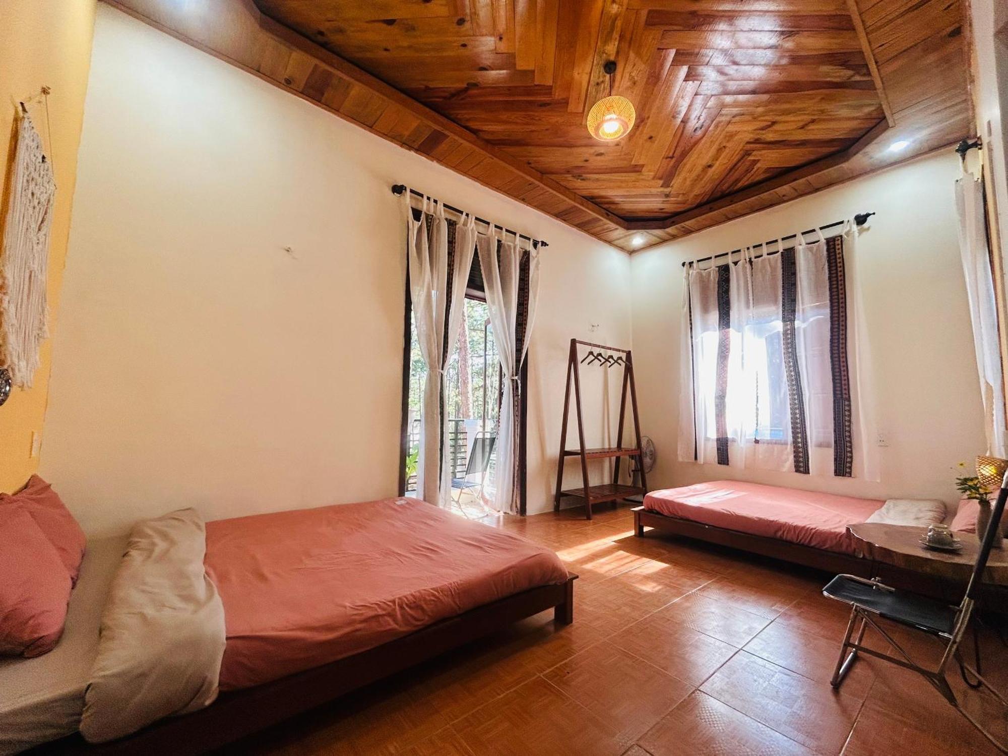 Chino Homestay Mang Den - Villa Tai Mang Den Kon Tum Eksteriør billede
